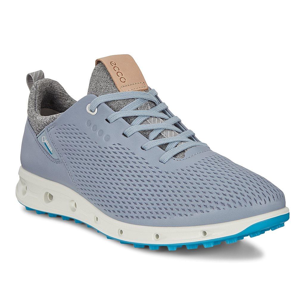 Ecco Golf Cool Pro Womens Gore Tex Shoes Blue Sale - India LYP-543268